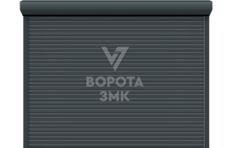 Заборные ворота роллетные 3400×2600 ЗМК-2301