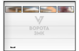 Автоматические ворота для гаража 2750×2500 ЗМК-9796