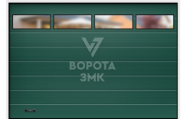 Секционные ворота Дорхан 3500×5000 промышленные ЗМК-3882