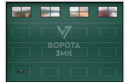 Секционные промышленные ворота Doorhan 5000×4000 ЗМК-3867